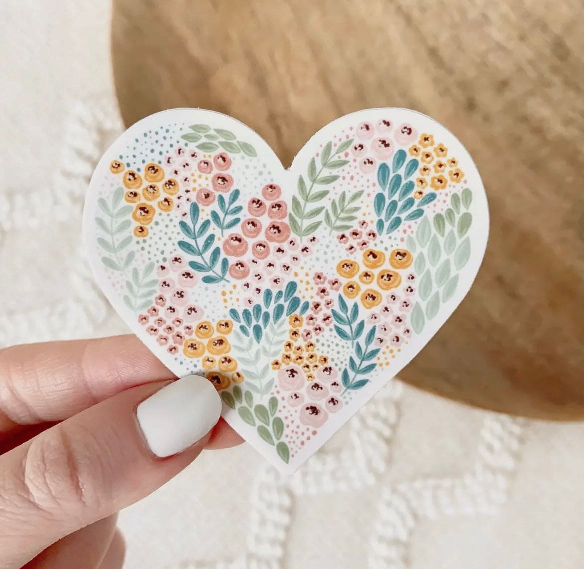 Floral Heart - Stickers