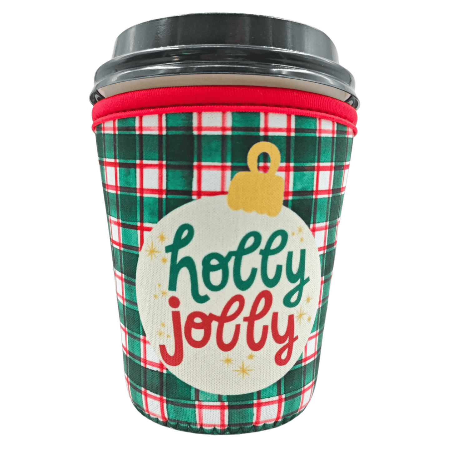 Holly Jolly Coffee Cover Sleeve