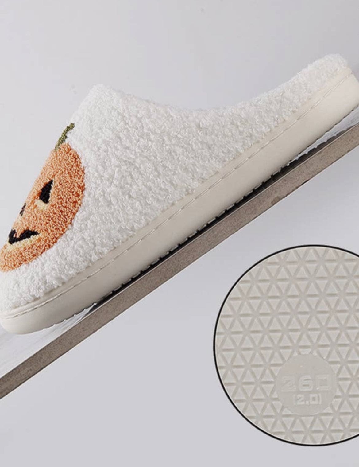 Pumpkin Fleece Slippers